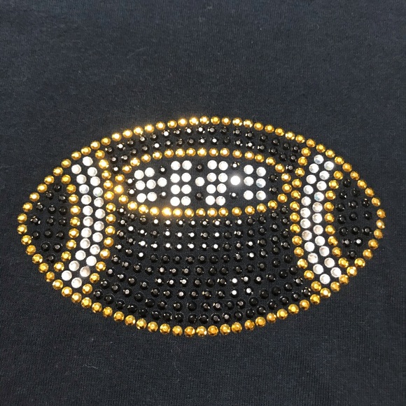 Football tee with embellished football - Picture 3 of 4